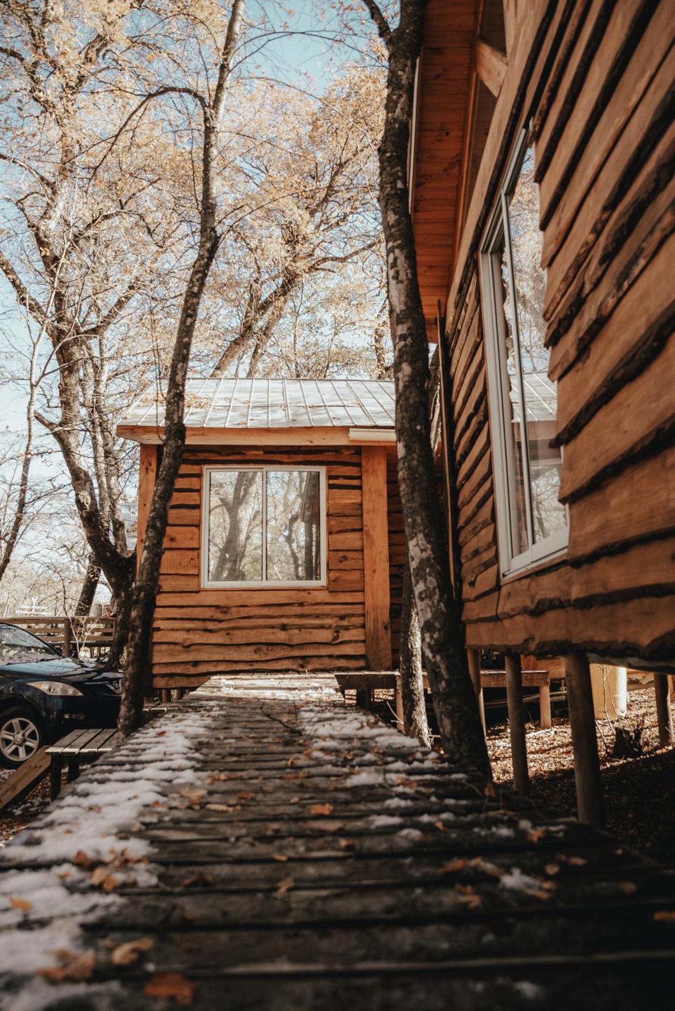 Cabanas Huilipan Las Trancas Ngoại thất bức ảnh